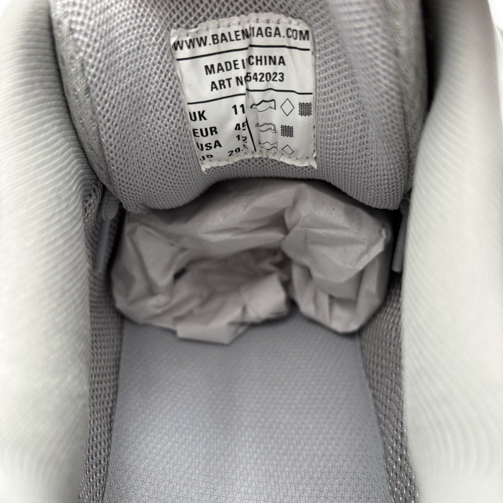 Size 45 EU (12 US) - Balenciaga Track ' Triple Silver ' | BRAND NEW!