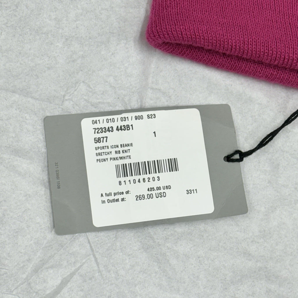 Balenciaga Sport Icon Beanie ' Pink ' | BRAND NEW!