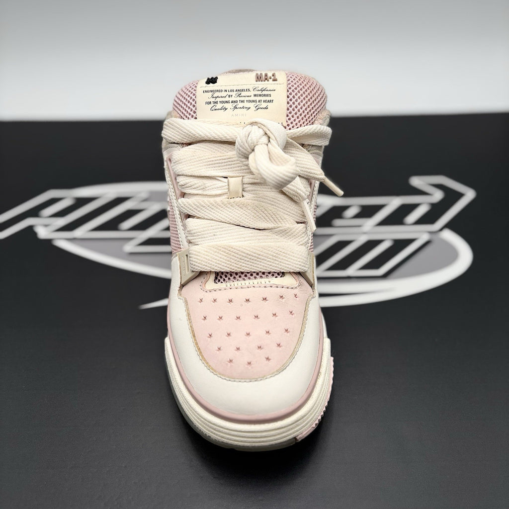 Size 41 (8 US) Amiri MA-1 ' White Pink ' | GOOD CONDITION!