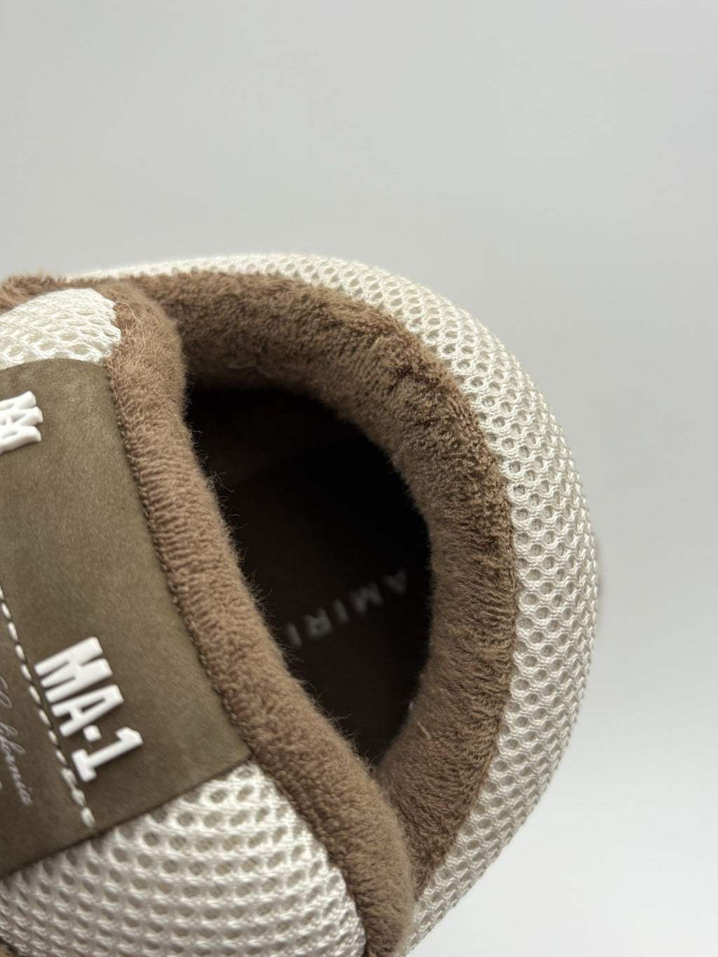 Size 44 (11 US) Amiri MA-1 ' White Brown ' | GOOD CONDITION!