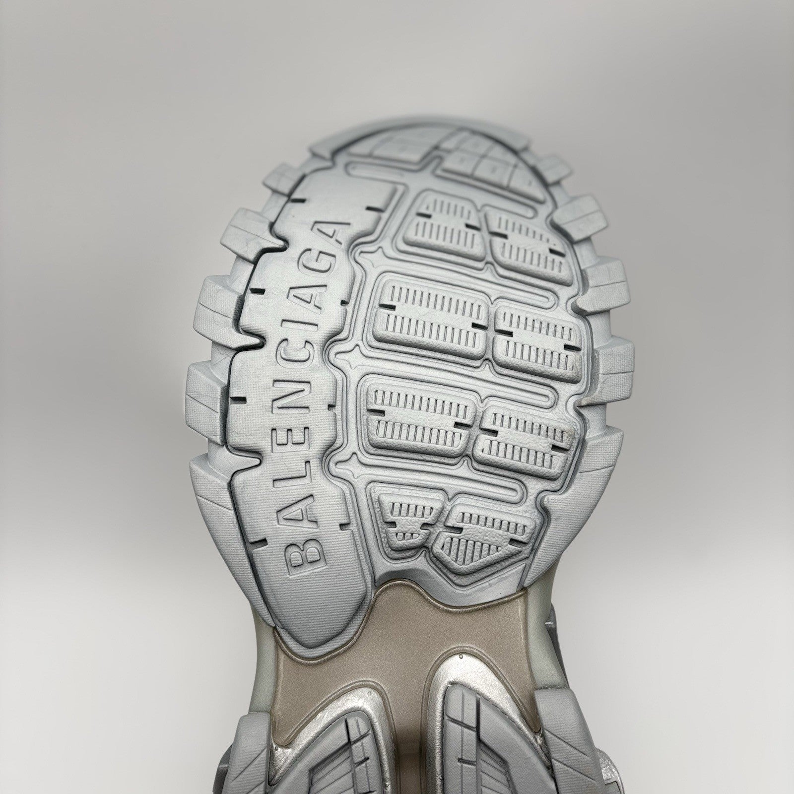 Size 42 EU (9 US) - Balenciaga Track ' Triple Silver ' | BRAND NEW!
