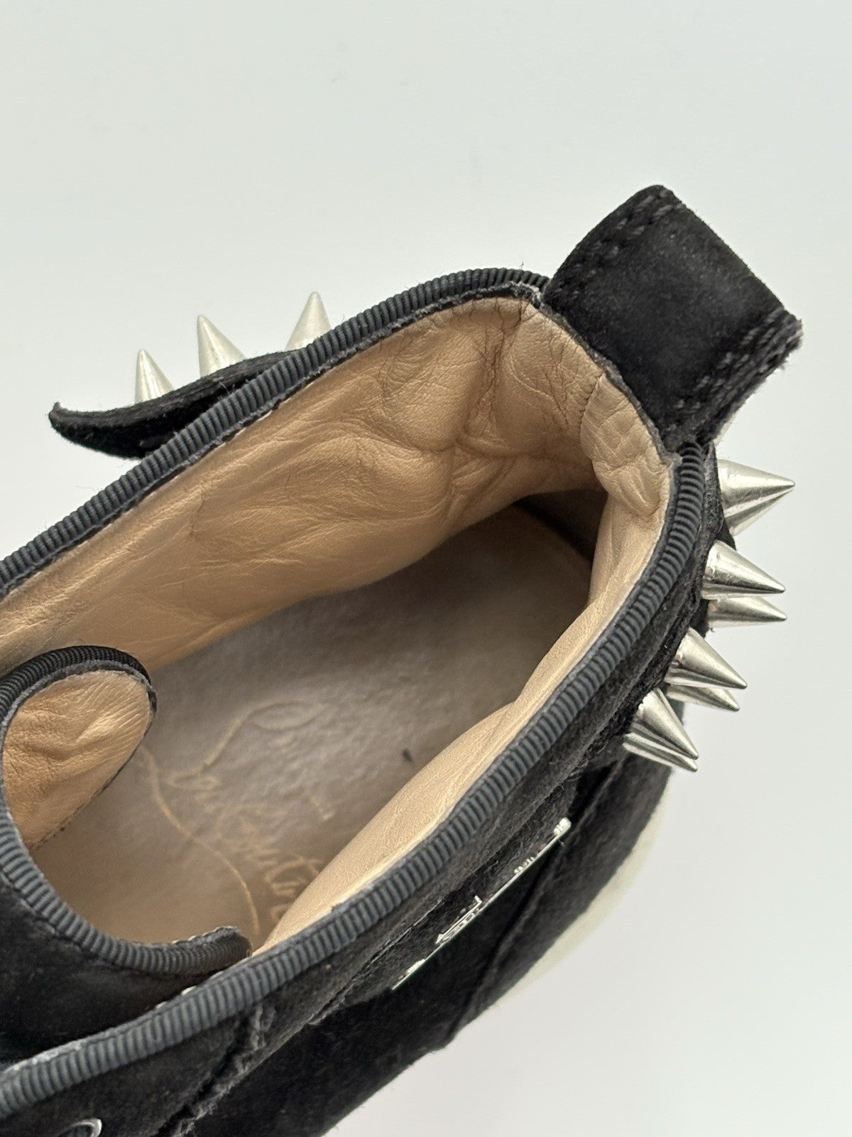 Size 41 (8 US) - Christian Louboutin High ' Nono Strap Spikes ' | GOOD CONDITION