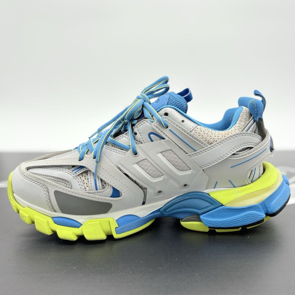 Size 40 (7 US) - Balenciaga Track Sneaker ' Grey Blue ' | SUPER CLEAN!