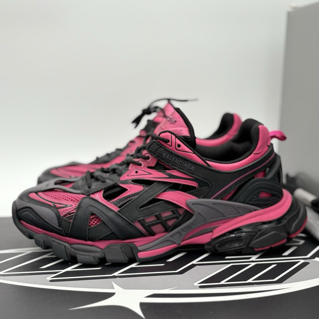 Size 44 (11 US) - Balenciaga Track 2 Trainer ' Pink Black ' | ONLY WORN ONCE!