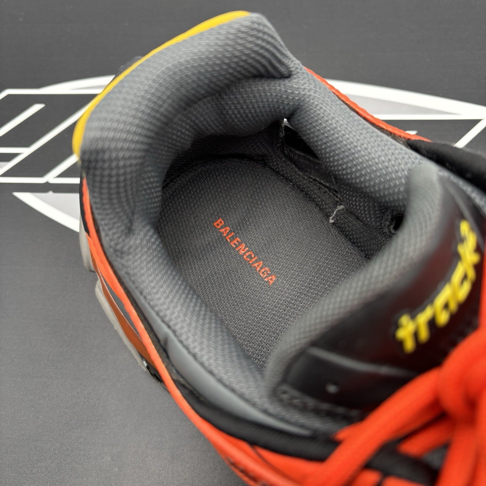Size 43 (10 US) - Balenciaga Track.2 ' Orange, Yellow, Black ' | GOOD CONDITION!