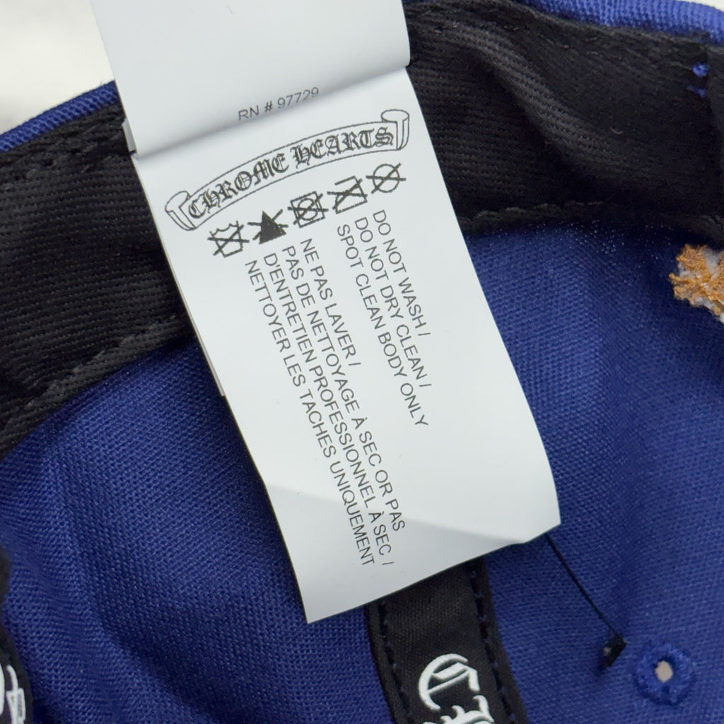 Chrome Hearts CH Baseball Cap ' Blue Orange' | BRAND NEW!