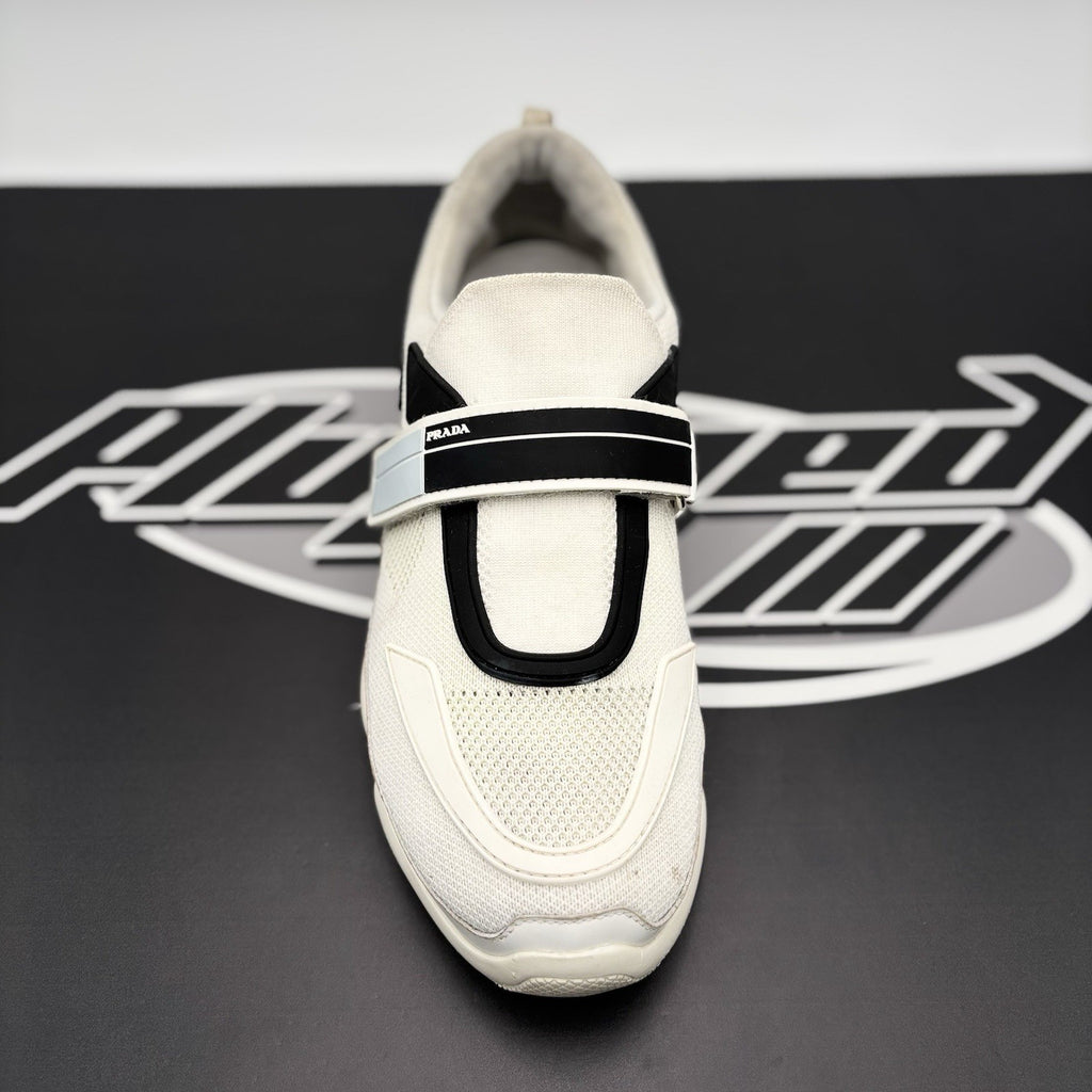 Size 6.5 UK (7.5 US) - Prada Cloudbust Sneaker ' White Black ' | GOOD CONDITION!