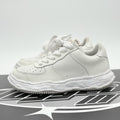 Size 42 (9 US) Maison Mihara Yasuhiro Leather Low Top ' White ' | SUPER CLEAN!