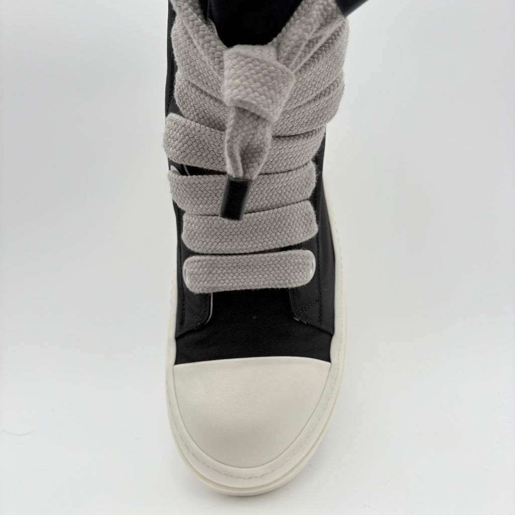 Size 46 (13 US) Rick Owens DRKSHDW Jumbo Lace Sneakers ' Black ' | GREAT COND!