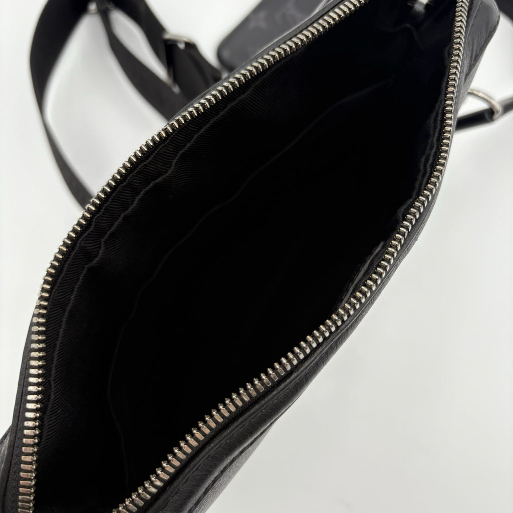 Louis Vuitton Trio Messenger Bag ' Monogram Eclipse Reverse Gray ' | GOOD COND!