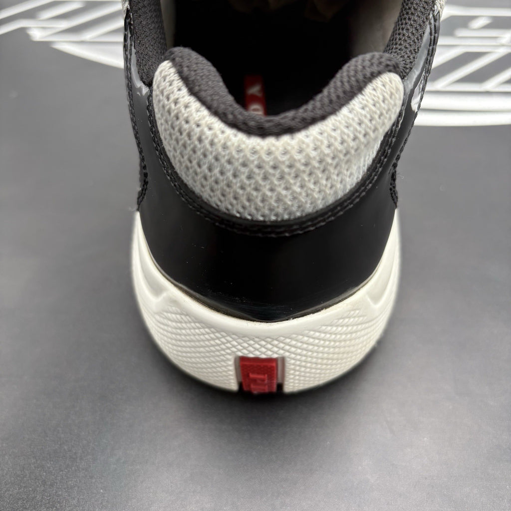 Size 6 UK (7 US) - Prada Americas Cup ' Black Grey ' | GREAT CONDITION!