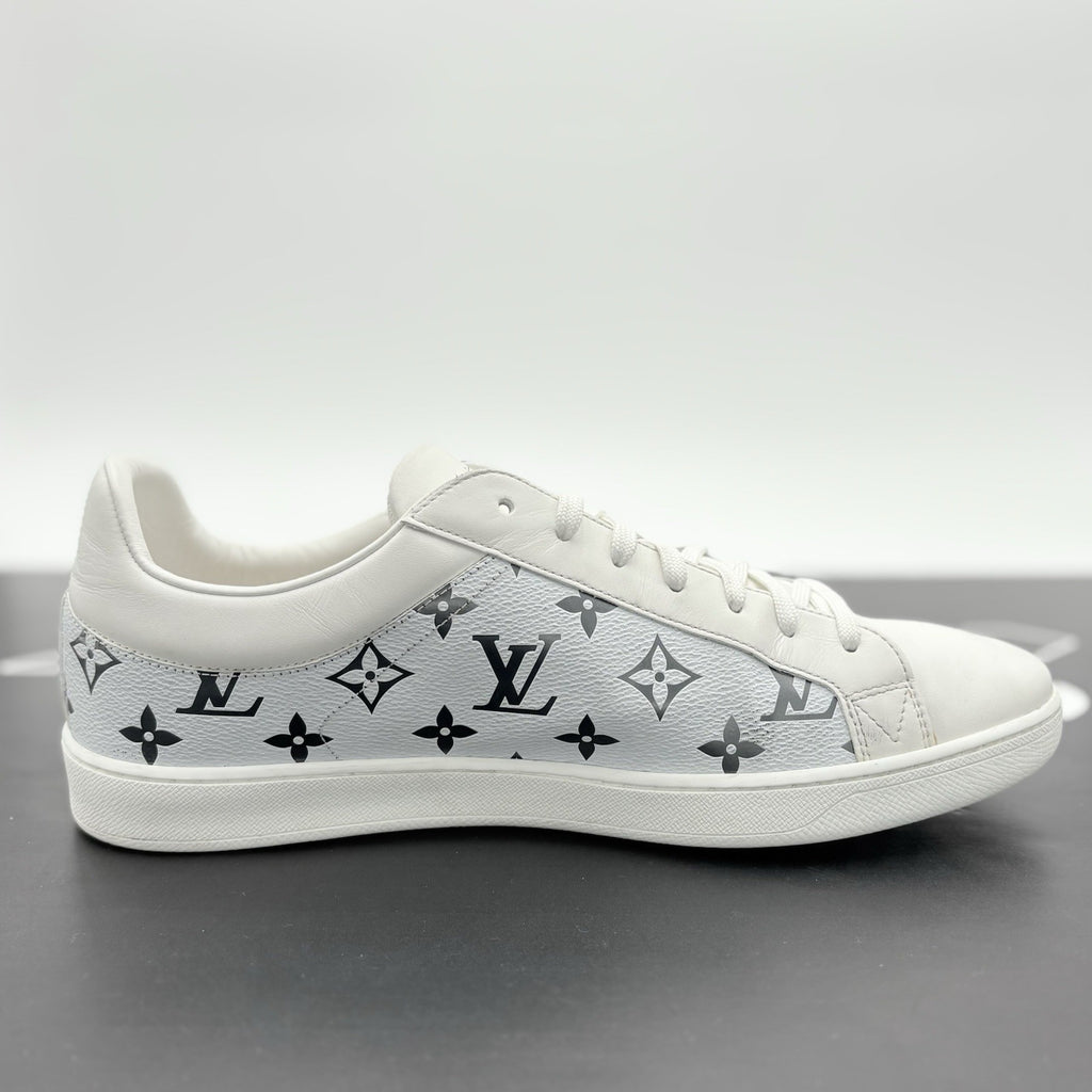 Size 9 LV (10-10.5 US) Louis Vuitton Monogram Luxembourg ' White ' | GOOD COND!