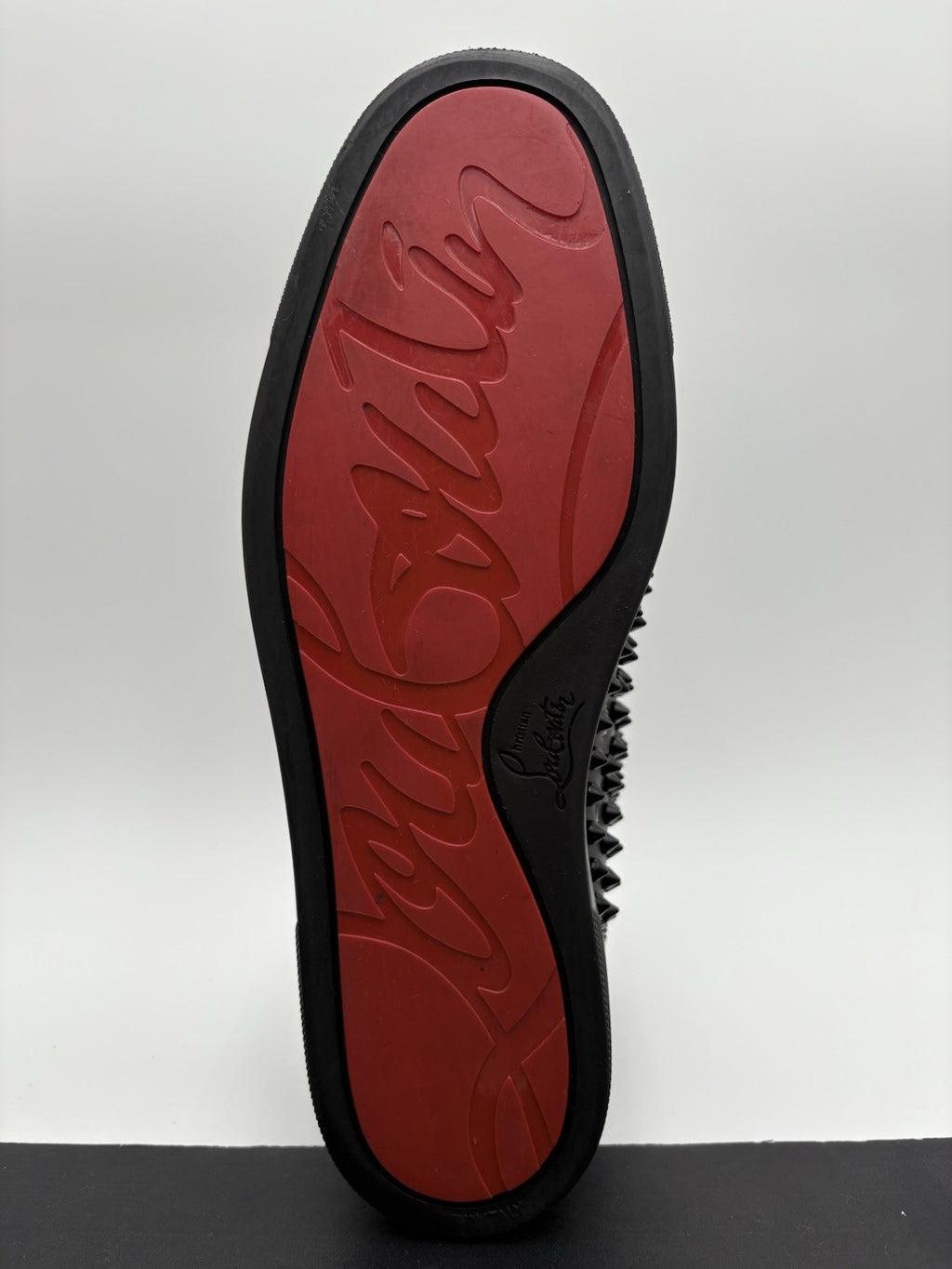 Size 43 (10 US) Christian Louboutin High Spikes ' Black ' | GREAT CONDITION!