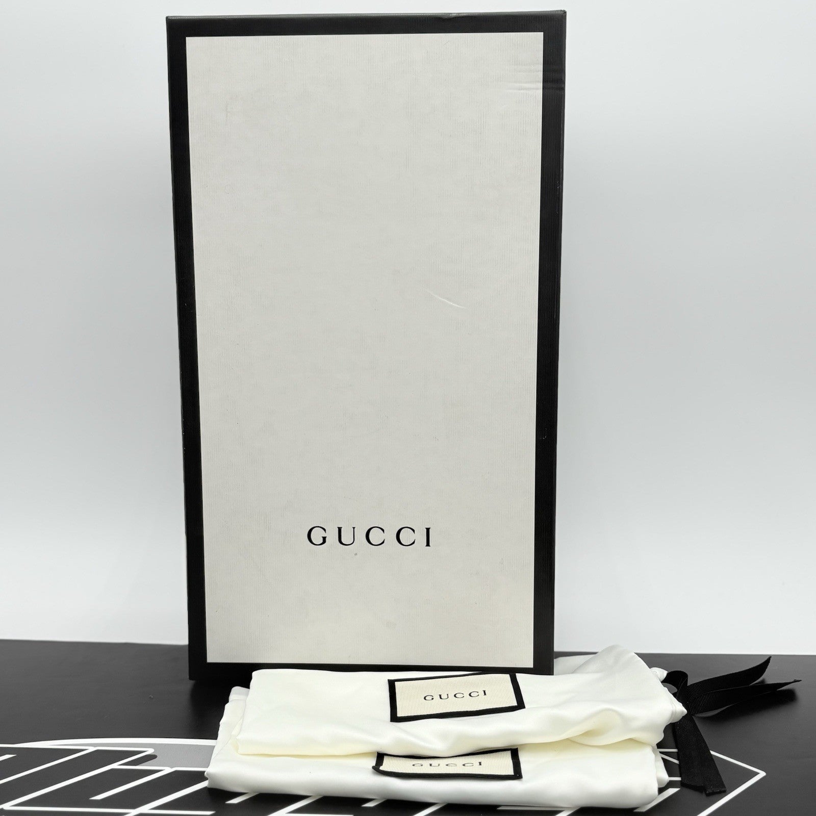 Size 8 G (8.5 US) Gucci Slide " Original Gucci - White " | NEW!