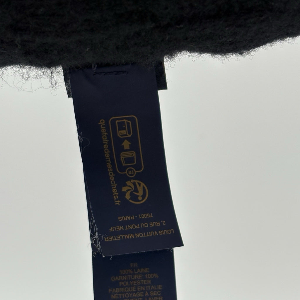 Louis Vuitton Pearls Beanie ' Black '