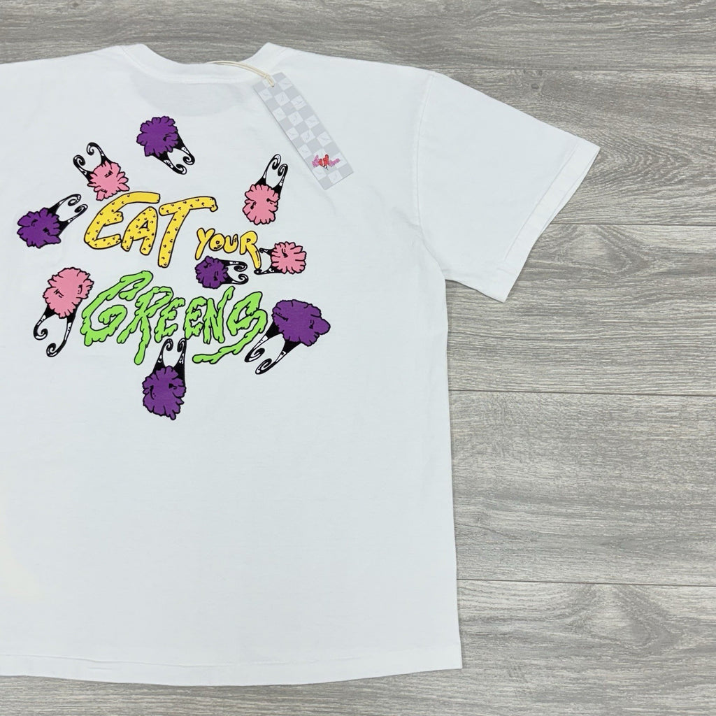 Size M - Anti Promo Eat Your Greens T-Shirt ' White ' | BRAND NEW!