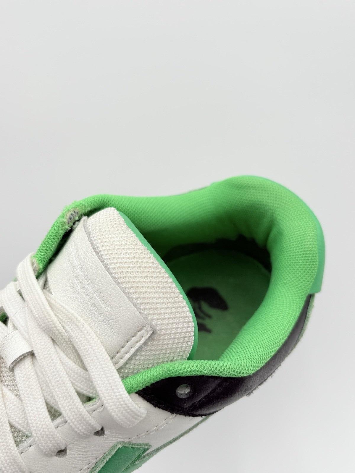 Size 40 (7 US) Off-White Out of Office ' Black Green ' | GREAT CONDITION!
