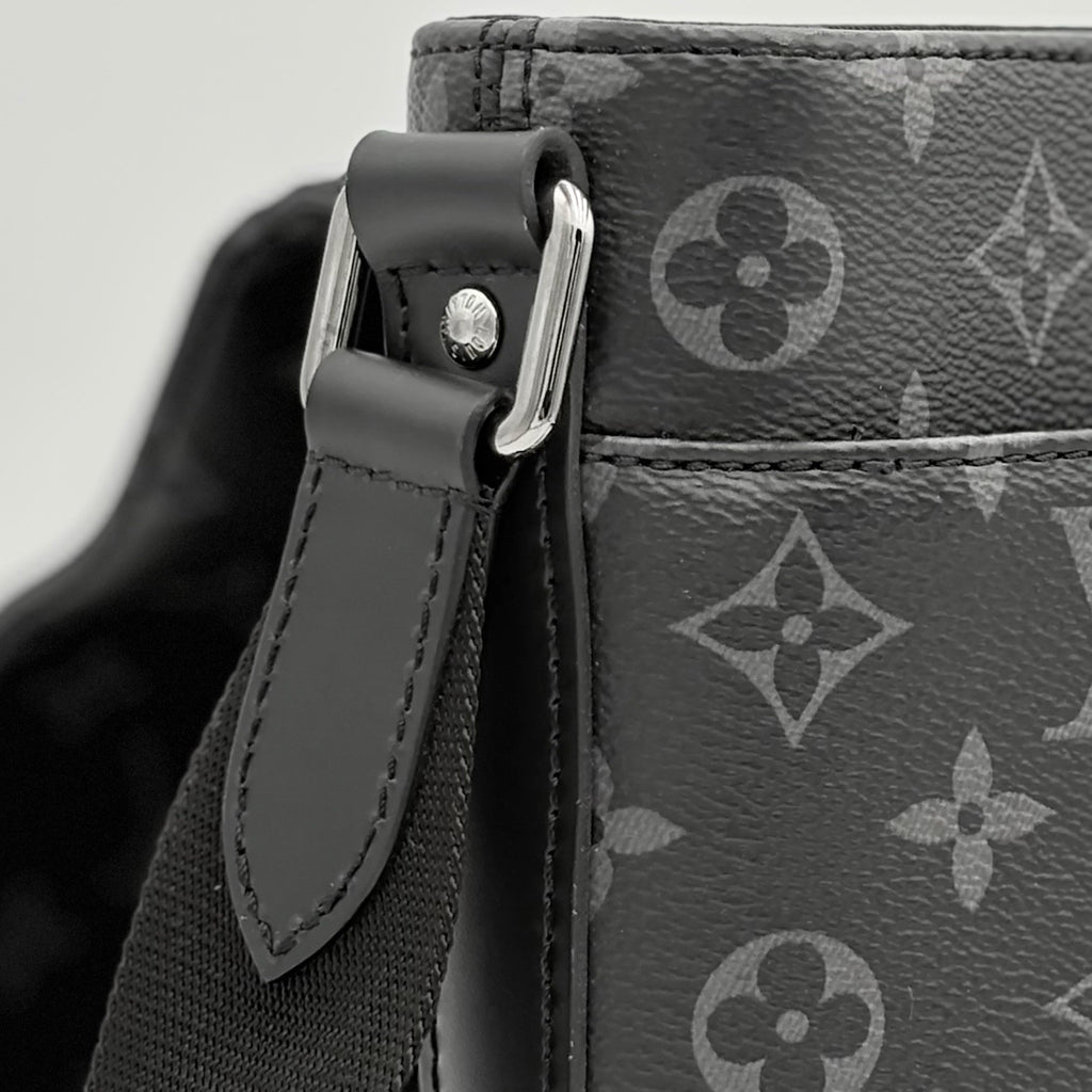 Louis Vuitton District Monogram Eclipse Messenger Bag ' Black ' | SUPER CLEAN!