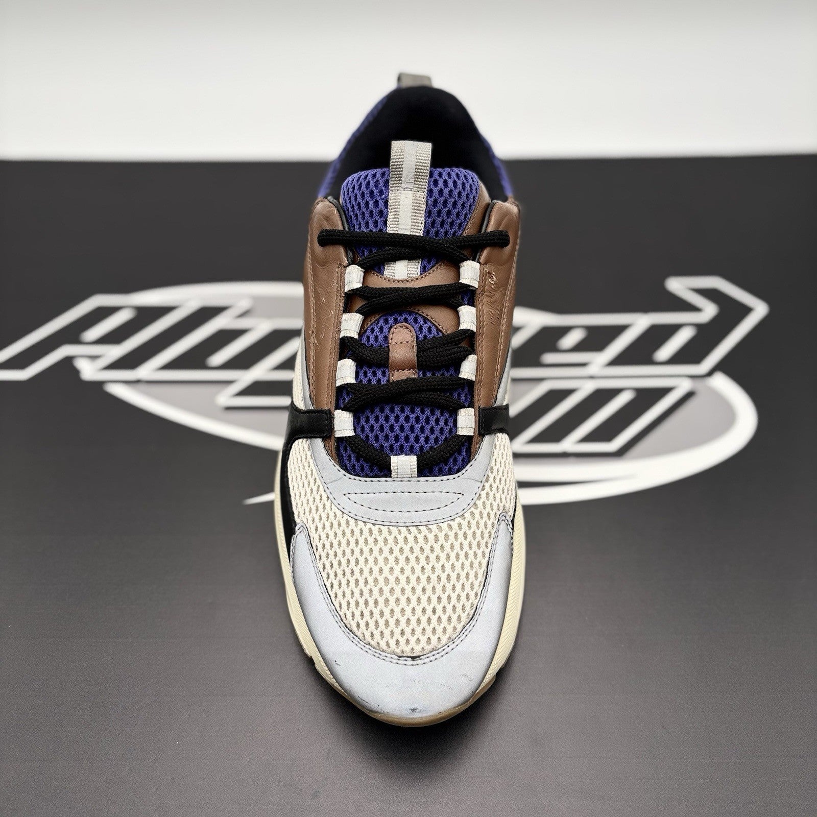 Size 45 (US 12) - Dior B22 Sneaker ' Coffee Violet ' | GOOD CONDITION!