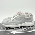 Size 10 UK (11 US) - Prada America Cup ' Grey White ' | GREAT CONDITION!