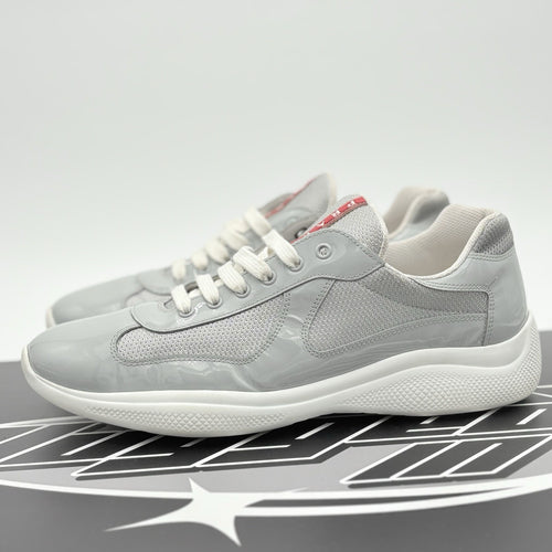 Size 10 UK (11 US) - Prada America Cup ' Grey White ' | GREAT CONDITION!