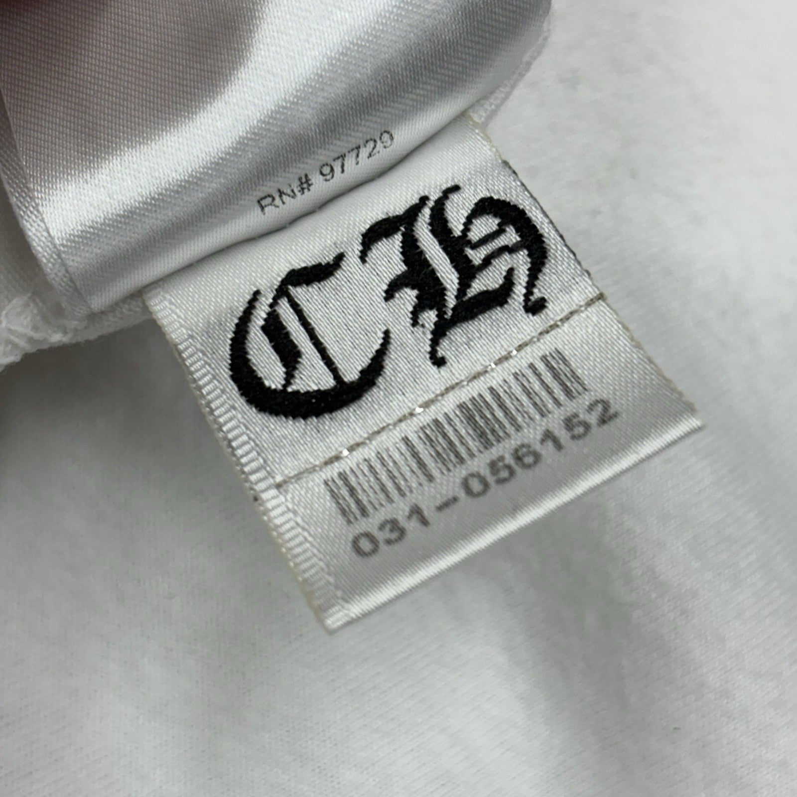 Size Large - Chrome Hearts Boost Long Sleeve T-Shirt ' White ' | GREAT COND!