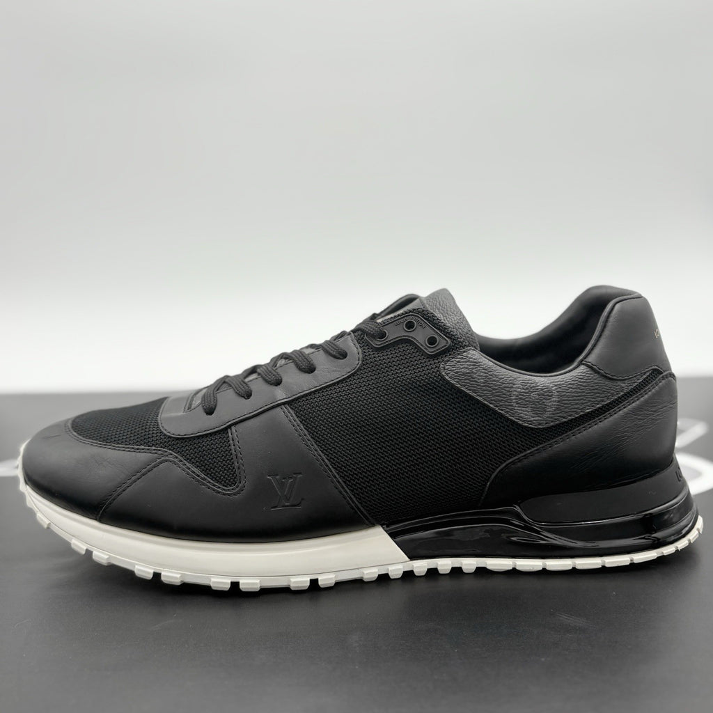 Size 9.5 LV (10.5-11 US) Louis Vuitton Run Away ' Black White ' | GOOD CONDITION