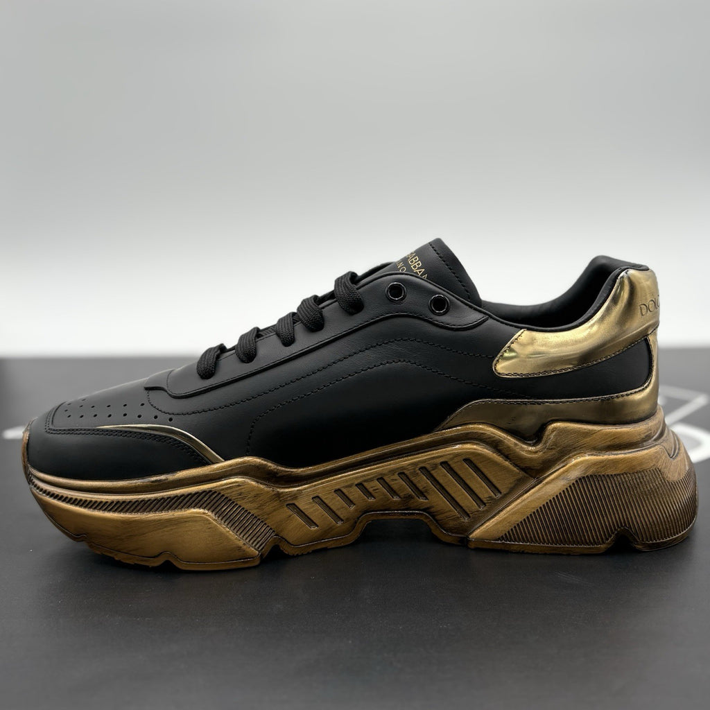 Size 10 UK (11 US) - Dolce Gabbana Daymaster ' Black Gold ' | EXCELLENT COND!
