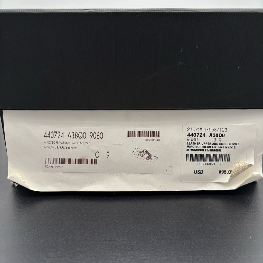 Size 9 G (9.5 US) - Gucci Ace Leather  With Strap ' White '