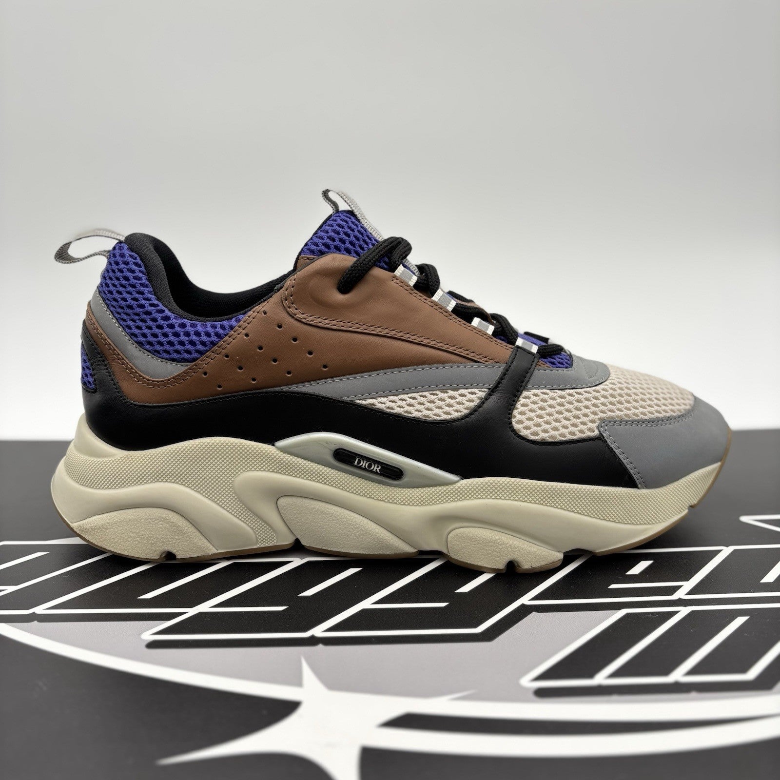 Size 45 (12 US) - Dior B22 Sneaker ' Coffee Violet ' | SUPER CLEAN!