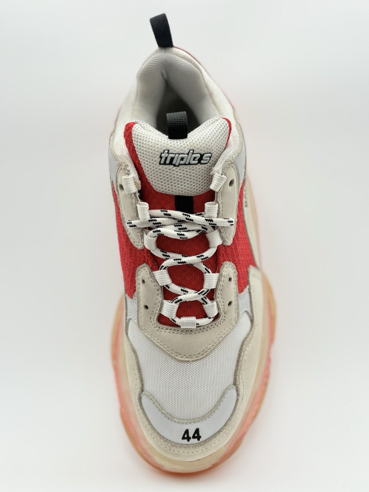 Size 44 (11 US) - Balenciaga Triple S ' Vermillon ' | GREAT CONDITION!