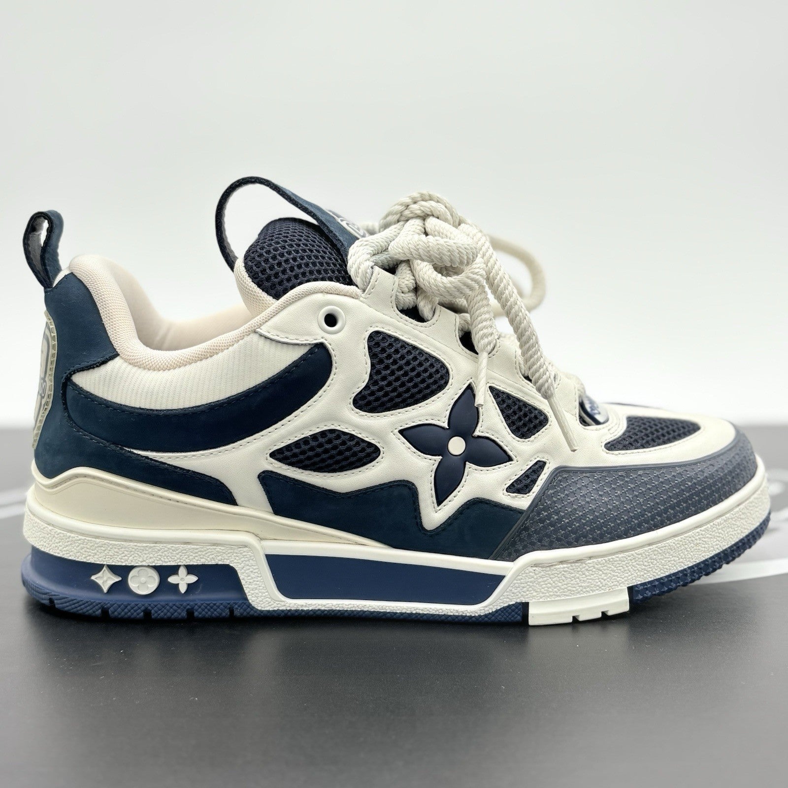 Size 8 LV (9-9.5 US) - Louis Vuitton Skate ' Marine ' | SUPER CLEAN!