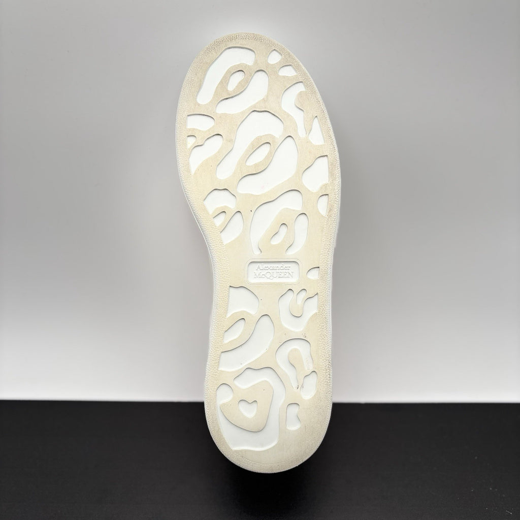 Size 41 (8 US) Alexander McQueen ' White, Pink Snake Print ' | GREAT CONDITION!