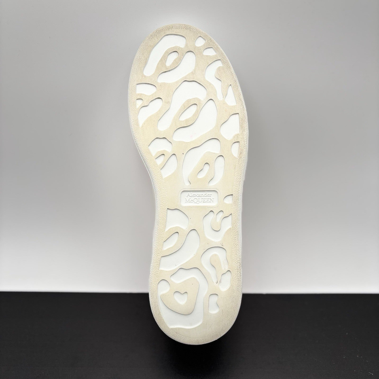 Size 41 (8 US) Alexander McQueen ' White, Pink Snake Print ' | GREAT CONDITION!