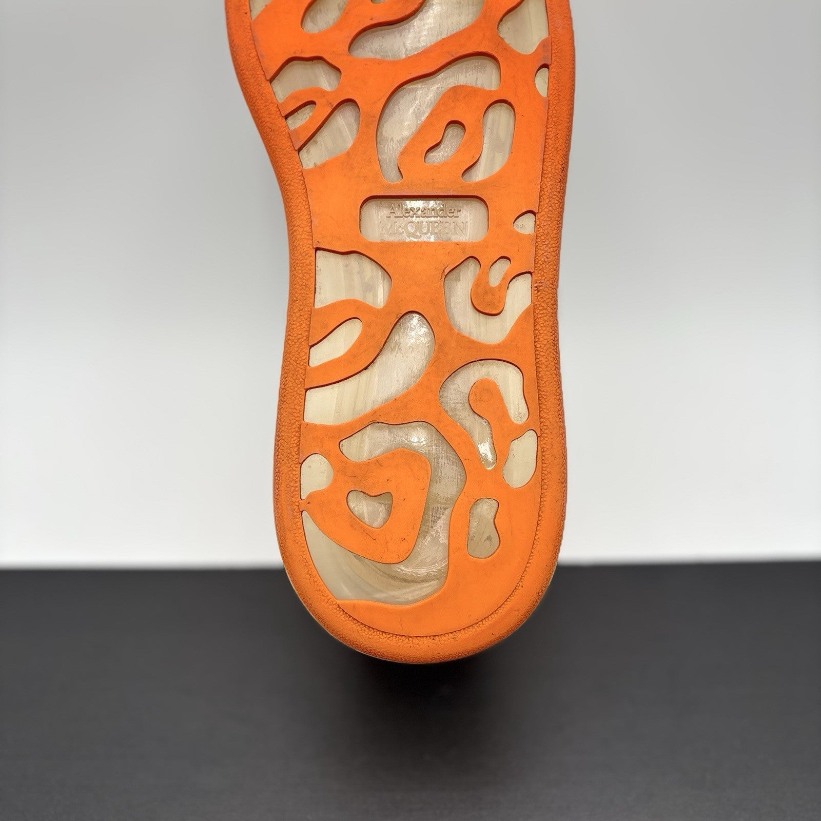 Size 43 (10 US) Alexander McQueen ' Translucent Orange ' | GREAT COND!