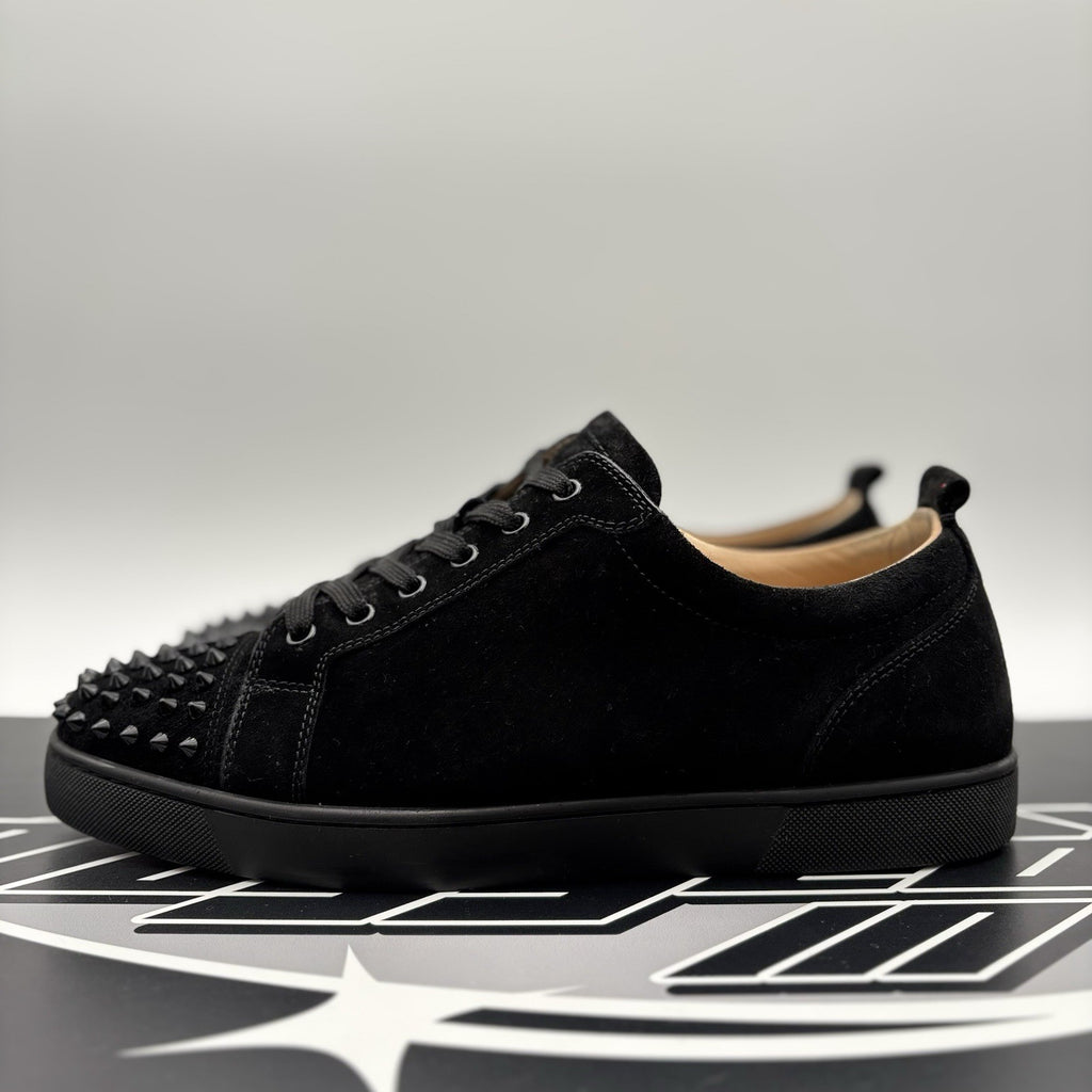 Size 46 (13 US) Christian Louboutin Low Spiked  ' Black ' | GREAT!