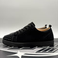 Size 46 (13 US) Christian Louboutin Low Spiked  ' Black ' | GREAT!