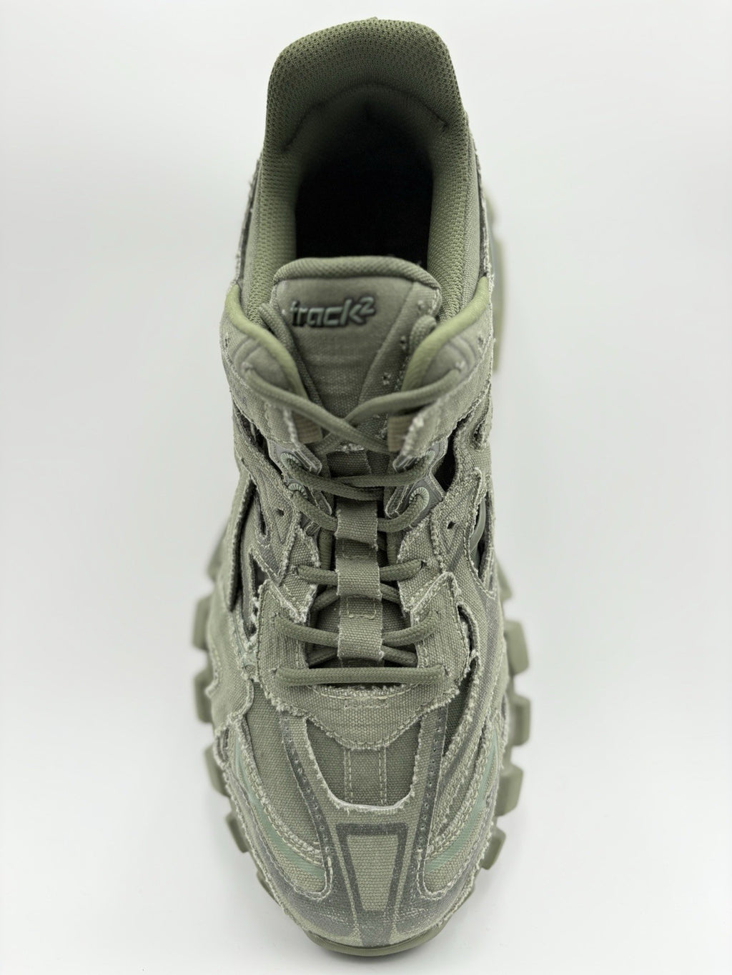 Size 45 (12 US) - Balenciaga Track.2 Sneakers ' Khaki Green ' | GREAT CONDITION!