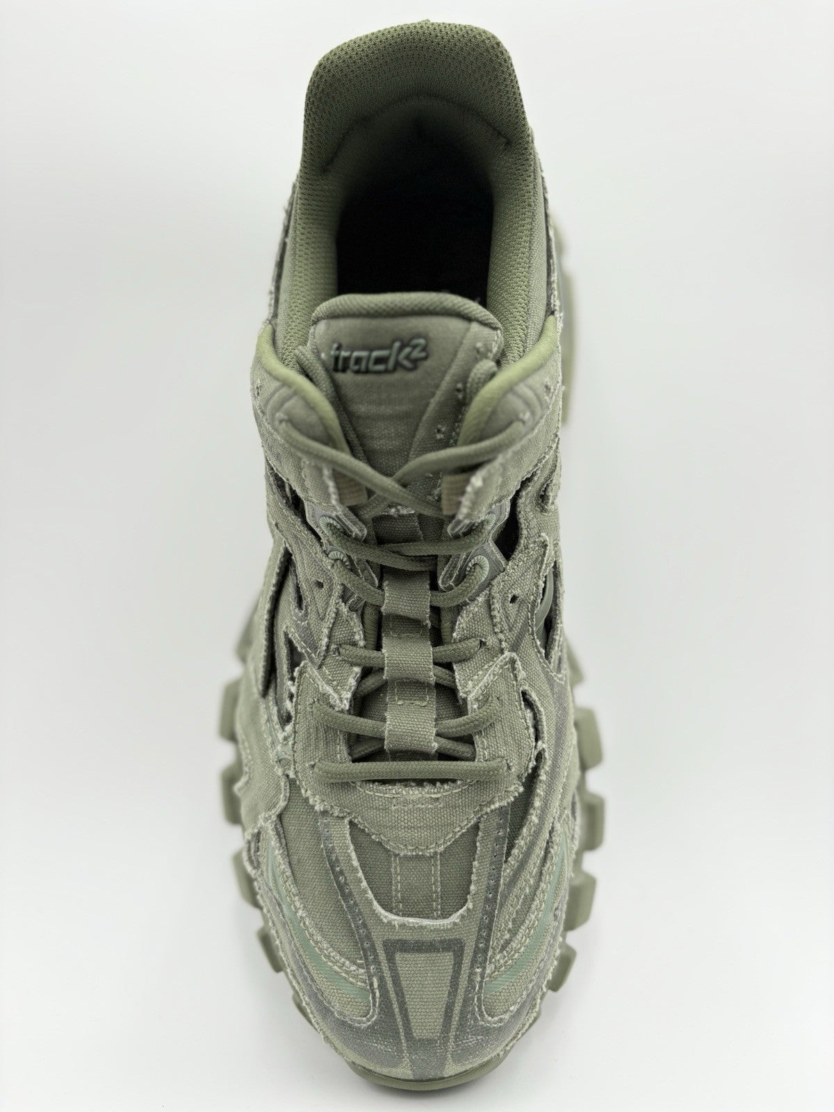 Size 45 (12 US) - Balenciaga Track.2 Sneakers ' Khaki Green ' | GREAT CONDITION!