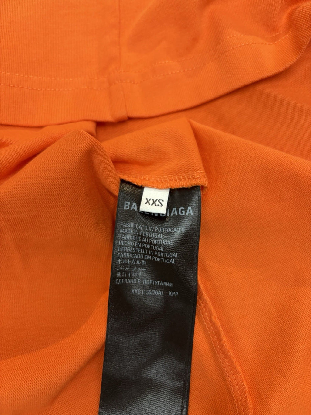 Size XXS - Balenciaga Casual T-Shirt ' Fluorescent Orange ' | NEW!