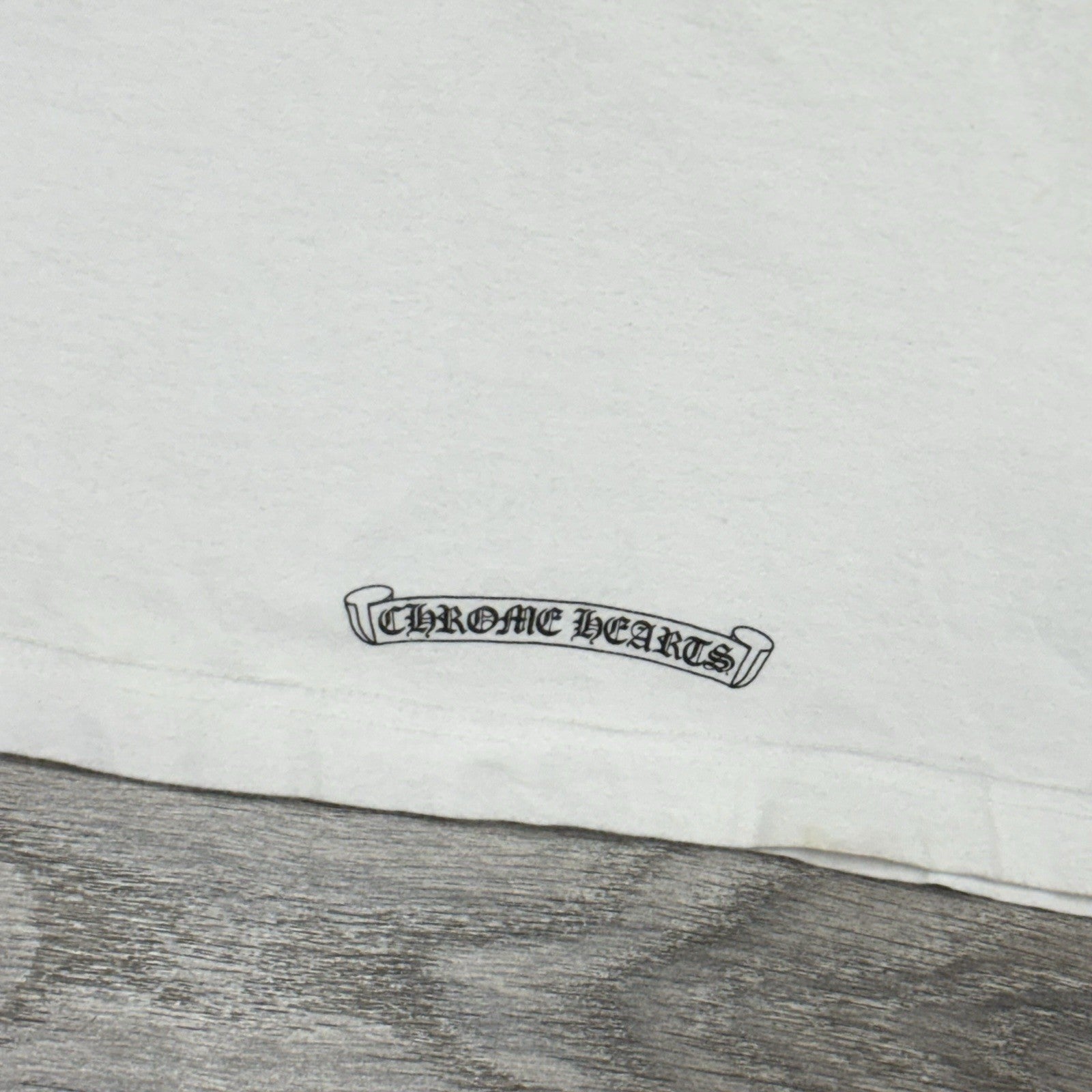 Size Large - Chrome Hearts Gradient Logo T-Shirt ' White ' | GREAT CONDITION!