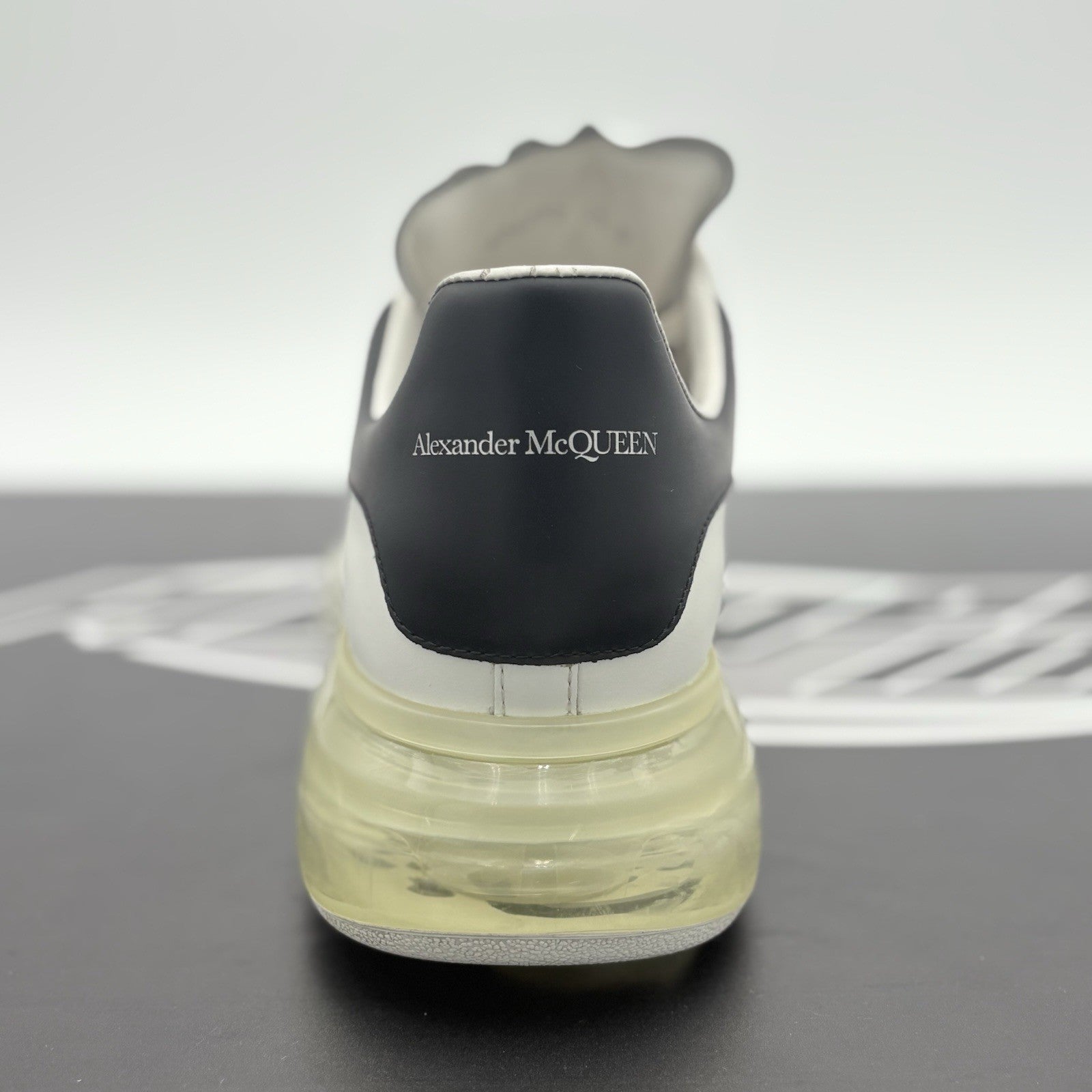 Size 45 (12 US) - Alexander McQueen ' White Black ' | GOOD CONDITION!