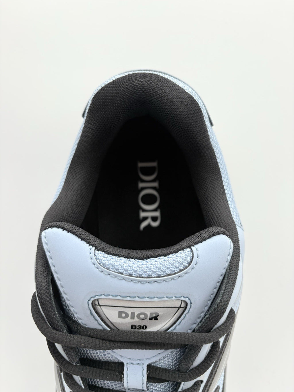 Size 46 (13 US) Dior B30 Reflective Sneaker ' Blue Gray ' | ONLY WORN ONCE!