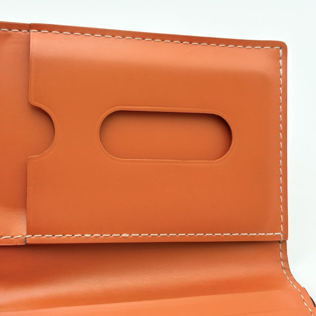 Goyard Saint Marc Card Holder Wallet ' Orange ' | 100% AUTHENTIC!