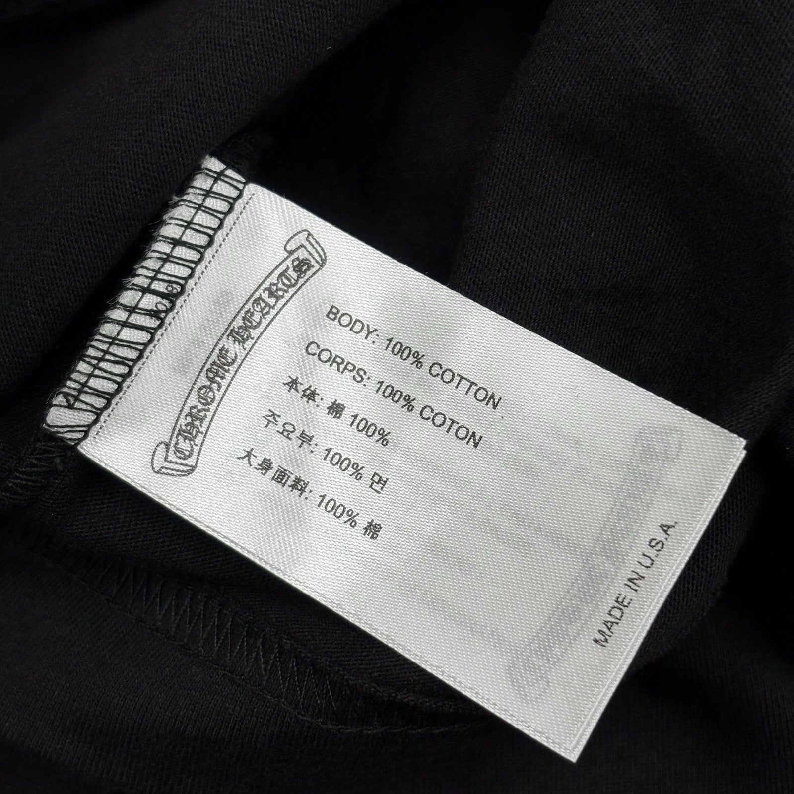 Size S - Chrome Hearts x Foti x Yung Blud x Aerosmith T-Shirt ' Black ' | NEW!