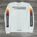 Size Large - Chrome Hearts Boost Long Sleeve T-Shirt ' White ' | GREAT COND!