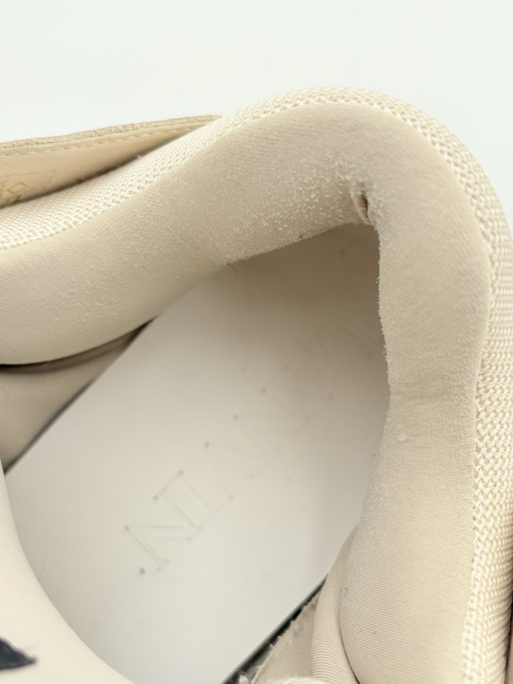 Size 46 (13 US) Lanvin Curb Sneaker ' Monochrome Peach ' | GOOD CONDITION!