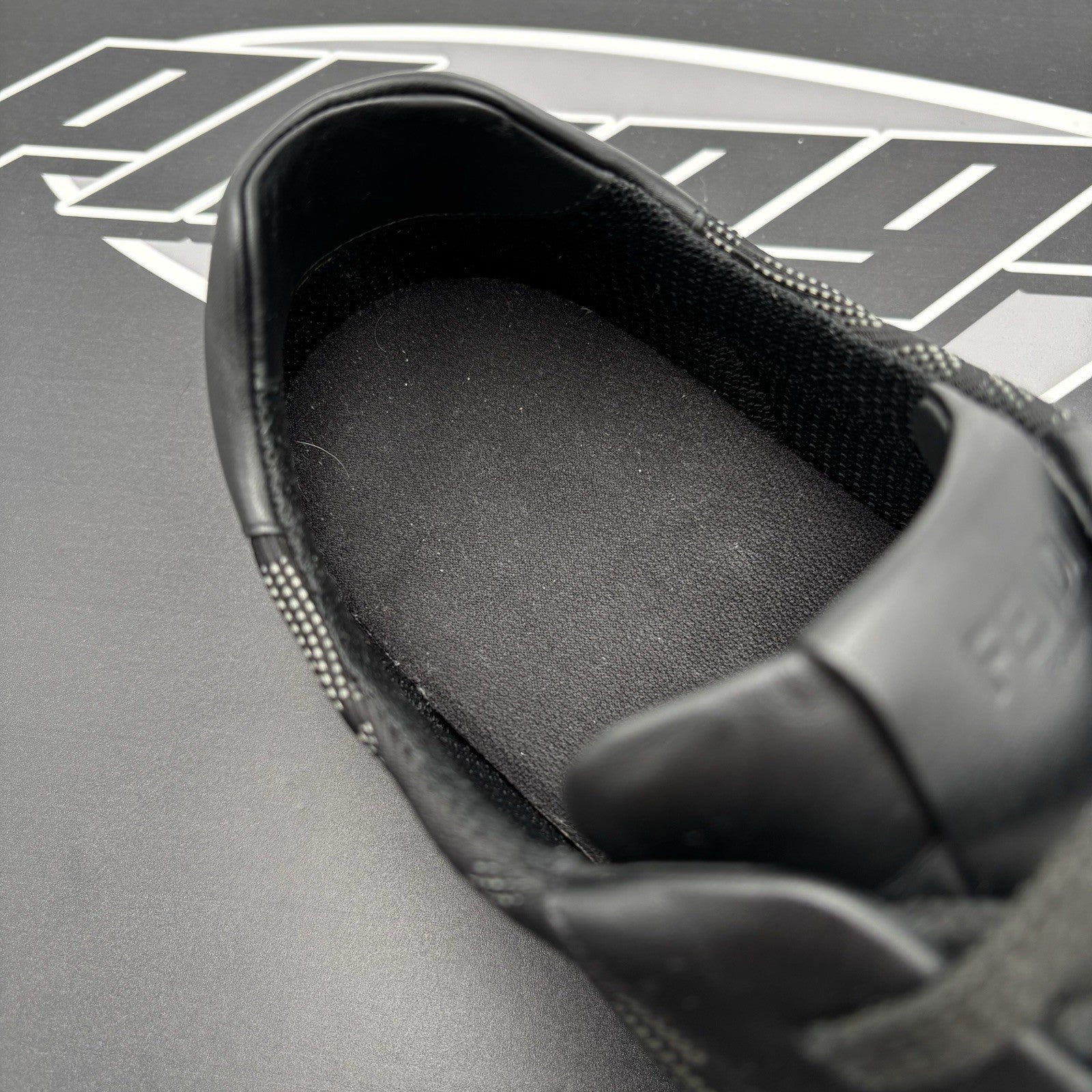 Size 12 UK (13 US) - Fendi FF Flash Logo Low ‘ Monogram Black ‘
