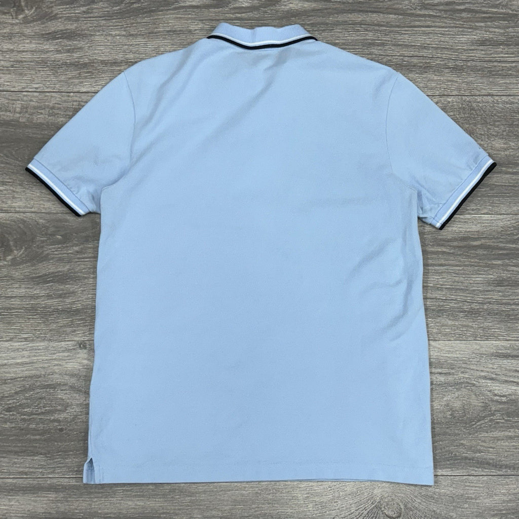 Size L - Prada Polo Shirt ' Light Blue ' | GREAT CONDITION!