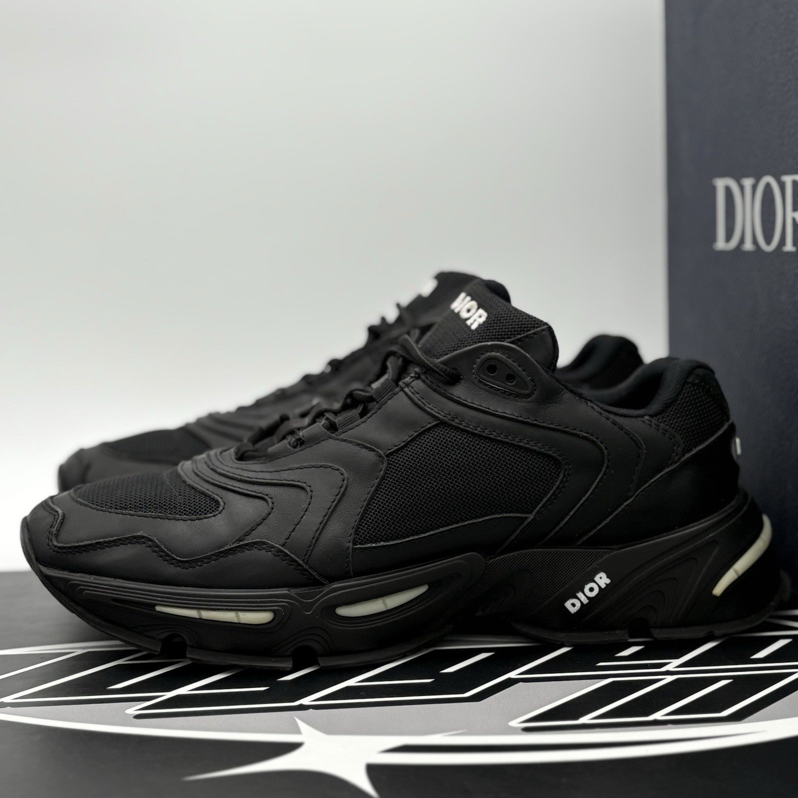 Size 45 (12 US) - Dior CD1 Sneaker ' Black ' | GOOD CONDITION!